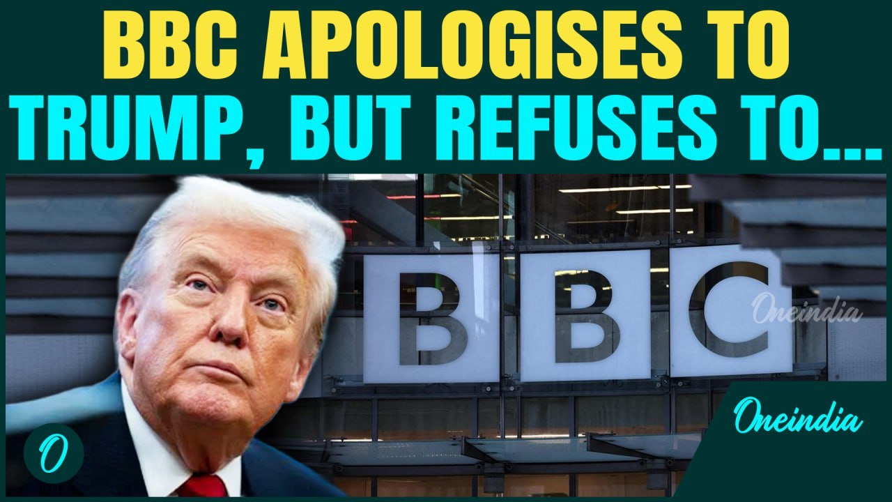 BBC Bends the Knees to Trump | Says SORRY over Trump Speech Scandal| Refuses Defamation Compensation