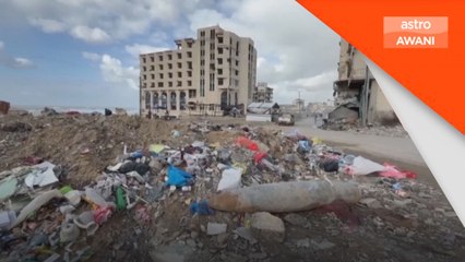 Hampir sejuta pelarian Gaza berdepan ancaman banjir