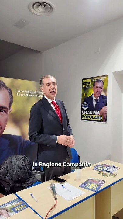 Ernesto Sica  - A Eboli abbiamo inaugurato il nuovo comitato elettorale  (13.11.25)