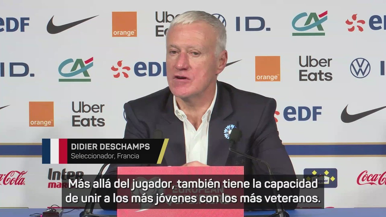 Deschamps: "Mbappé irradia felicidad"