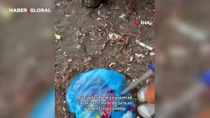 11 yaşında herkese örnek oldu: "Takipçim kadar çöp topluyorum" videoları ile gündem oldu