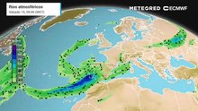 Mau tempo em Portugal Continental mantém-se até domingo, com intensificação da precipitação neste sábado devido a rio atmosférico.