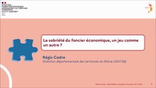 Pecha Kucha - La sobriété du foncier économique, un jeu comme un autre ?