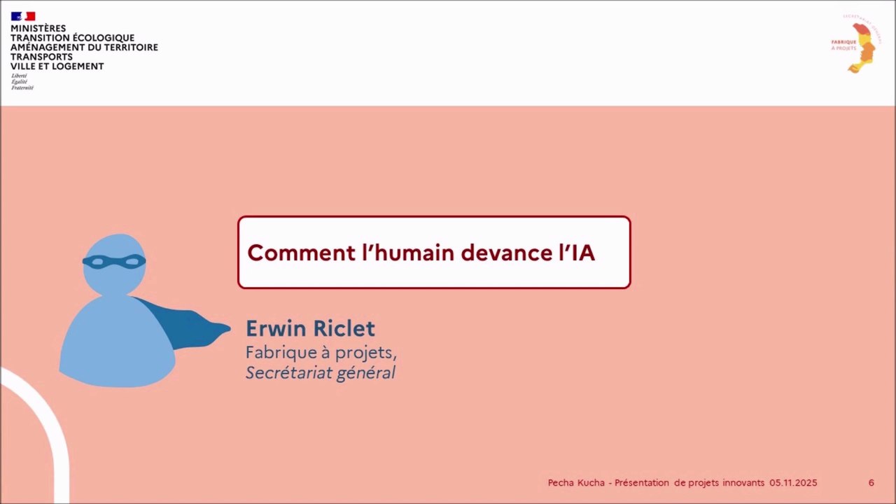 Pecha Kucha - Comment l’humain devance l’IA