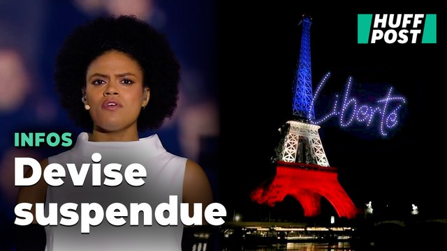 10 ans du 13 novembre : les images sublimes de la devise française dans le ciel de Paris en hommage aux victimes