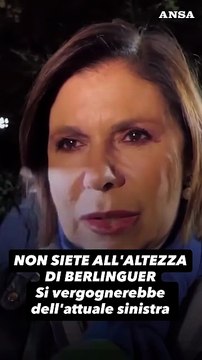 Robby Giusti - Ho visto il video dell’Ansa in cui Elly Schlein e Bianca Berlinguer (14.11.25)