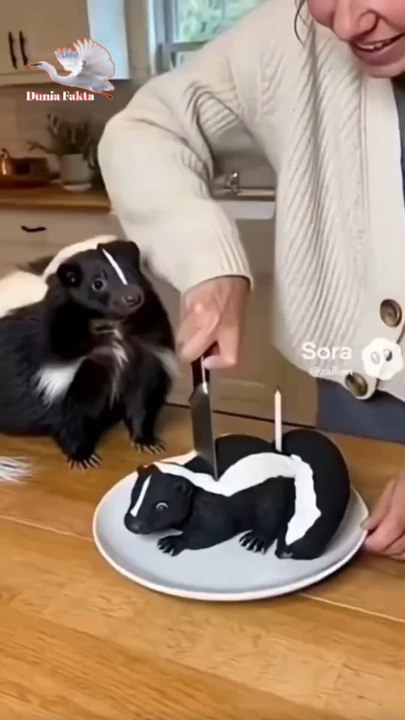 The unexpected skunk reaction