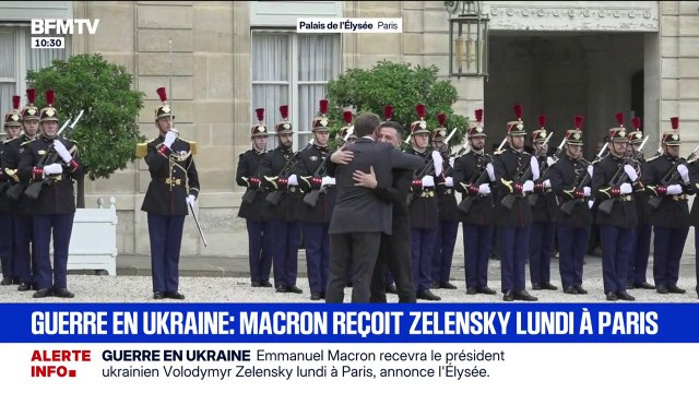 Emmanuel Macron recevra Volodymyr Zelensky lundi à Paris