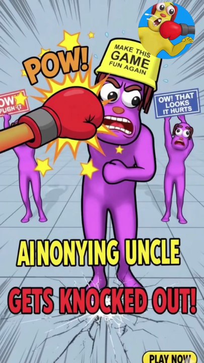 Annoying uncle surprise punch 🥊 #annoyinguncle #punch #game