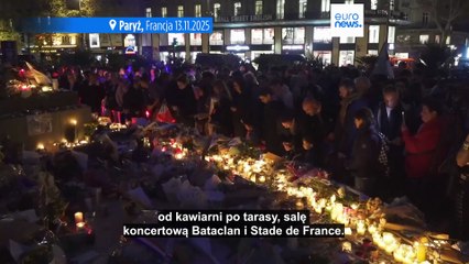 Dziesięć lat później Paryż wciąż pamięta noc ataków terrorystycznych z 13 listopada
