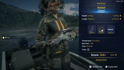 Diamond Burbot COTW The Angler Trollspret Nature Reserve