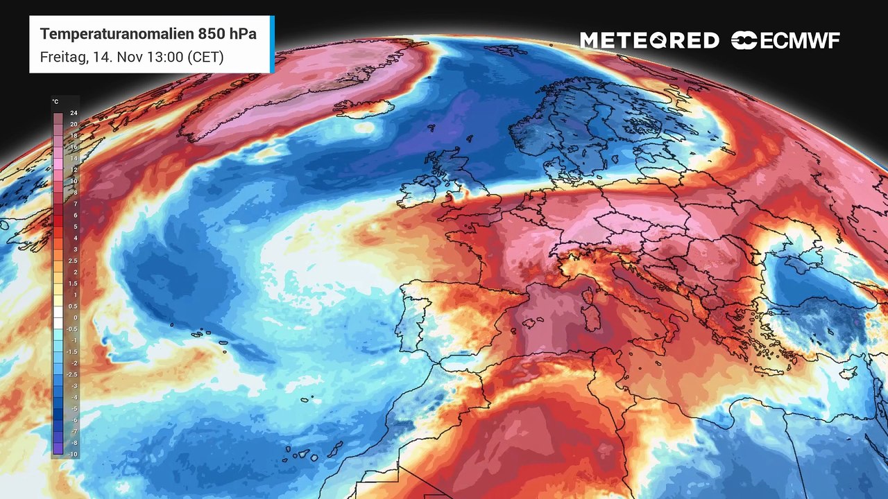 Die Polarfront erreicht Deutschland in den kommenden Stunden - sogar Schnee ist möglich!