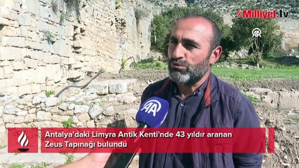43 yıldır herkes peşindeydi, yeri tespit edildi! Portakal bahçesinin altında eşsiz keşif