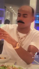 El increíble vacile de Gavi a Lamine Yamal con un filtro de TikTok