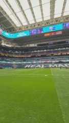 El Bernabéu se prepara para hacer historia:Así es el estadio por dentro en su primer partido de la NFL