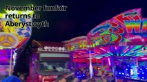 November funfair returns to Aberystwyth