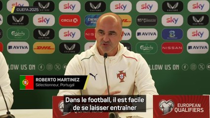 Roberto Martinez : "Nous ne sommes pas distraits par «la dernière Coupe du monde de Cristiano»"