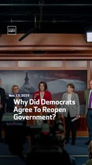 Why Did Democrats Agree To Reopen Government?