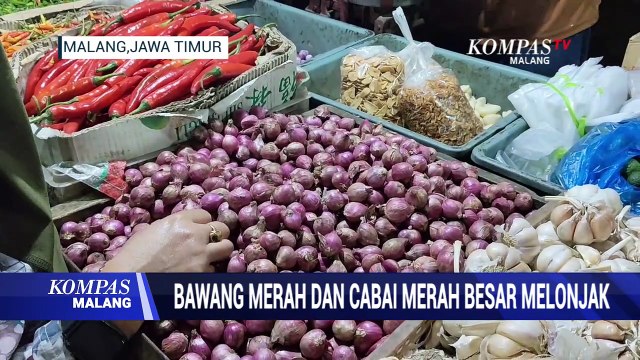 Cuaca Buruk, Harga Bawang Merah dan Cabai Merah Melonjak!