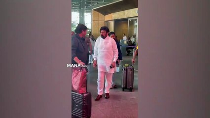 Balakrishna, Boyapati Srinu Reached Mumbai For #Akhanda2 The Thaandavam 🔱 Song Launch