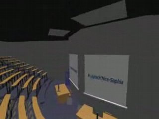 Animation 3D de Polytech Nice Sophia