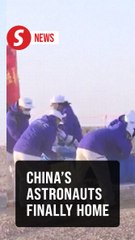 Chinese astronauts return to Earth on another vessel after damage to their spaceship