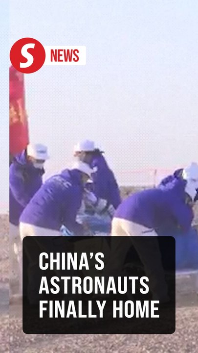 Chinese astronauts return to Earth on another vessel after damage to their spaceship