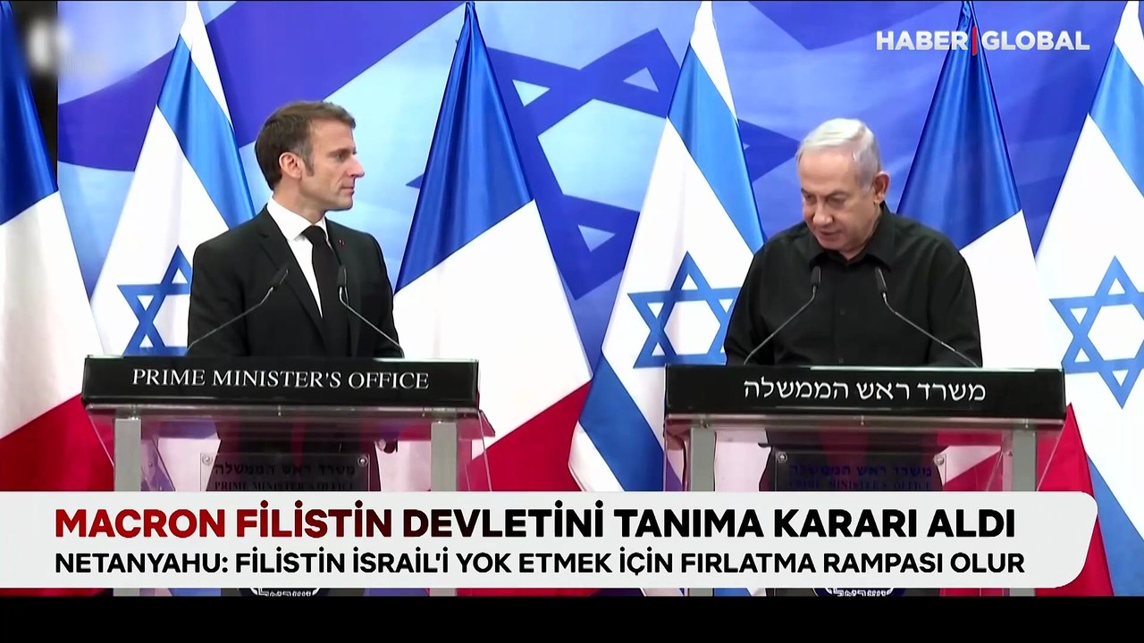 İsrail'de deprem etkisi yaratan karar! "Macron şimdiden tehdit ediliyor"