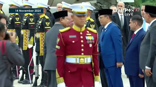 Detik-detik Prabowo Sambut Raja Kerajaan Yordania Hasyimiah di Halim Perdanakusuma