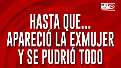 No soportó ver a su ex bailando con su actual pareja... y irá lo que pasó