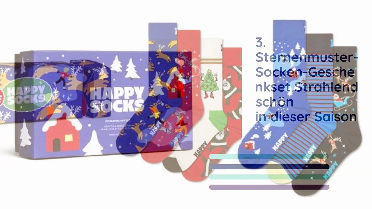 5 kreative Socken-Geschenksets, um stilvoll „Frohe Weihnachten“ zu wünschen