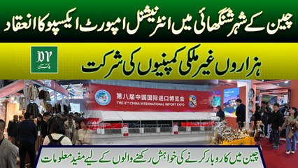 International Import Expo Held in Shanghai, China | Useful Information for Those Wishing to do Business in China | Daily Pakistan
