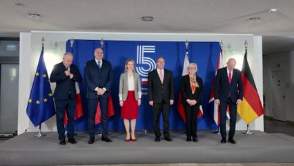 Crosetto a Berlino per la riunione dei ministri della Difesa nel formato E5