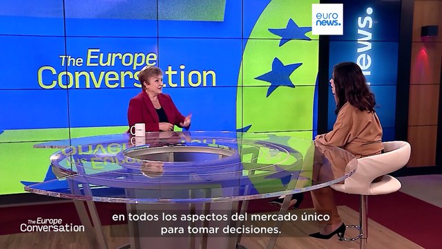 Falta un zar del mercado único para aplicar el informe Draghi, dice Georgieva (FMI) a Euronews