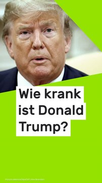 No Glomex Wie krank ist Donald Trump?: The Don kann Blessur nicht verbergen - und schürt frische Gerüchte um Gesundheitszustand