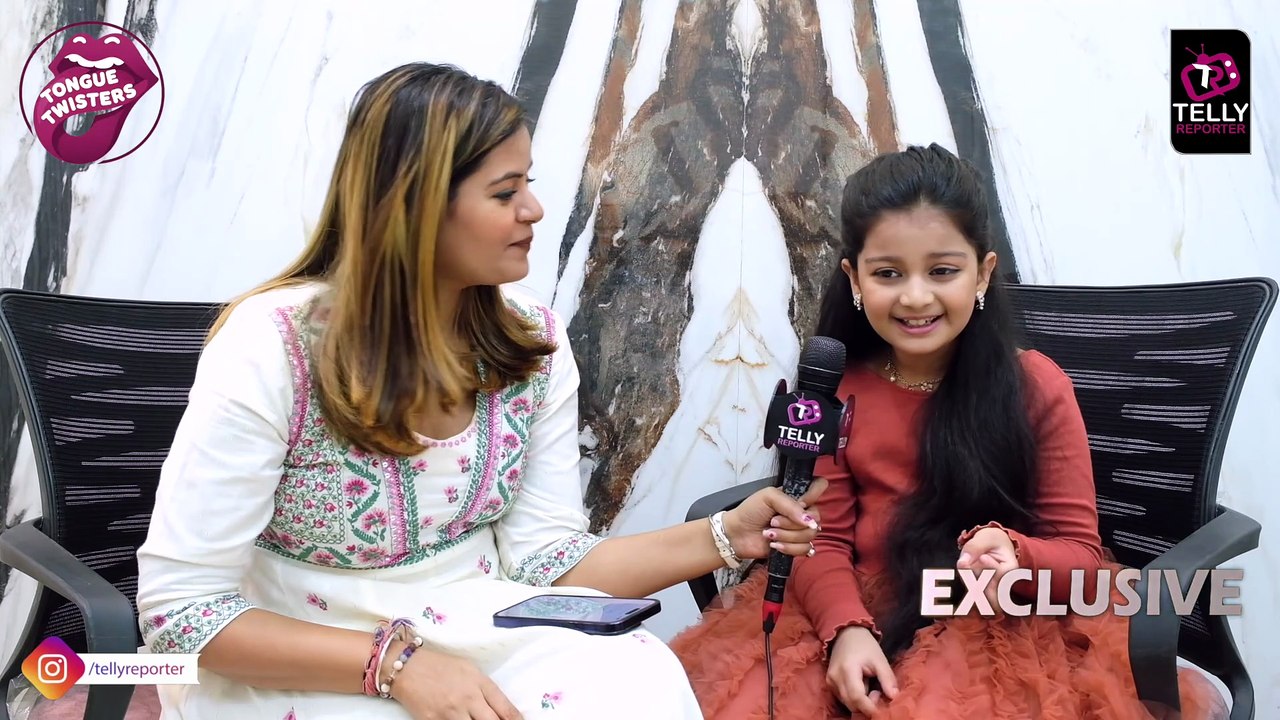 Children’s Day 2025： Urva Rumani Takes ‘Tongue Twisters In Hindi’ Challenge ｜ Maira of YRKKH ｜