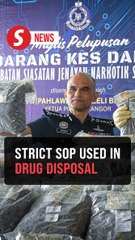 Disposal of seized drugs follows strict SOP, says Selangor chief cop