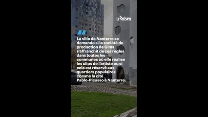 Le tournage sauvage du clip de Gims agace Nanterre