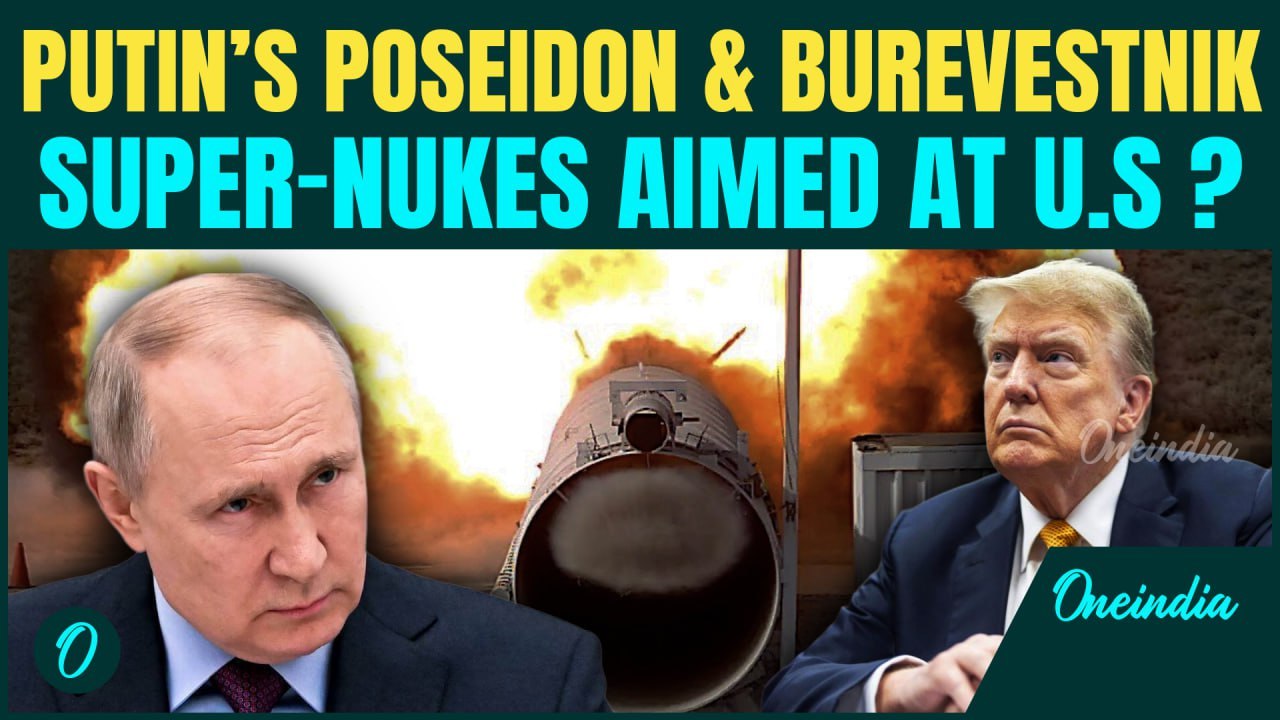 Putin’s Poseidon, Burevestnik NUCLEAR Weapons To FINISH US? Russia’s CHILLING Threat PROVOKES Trump