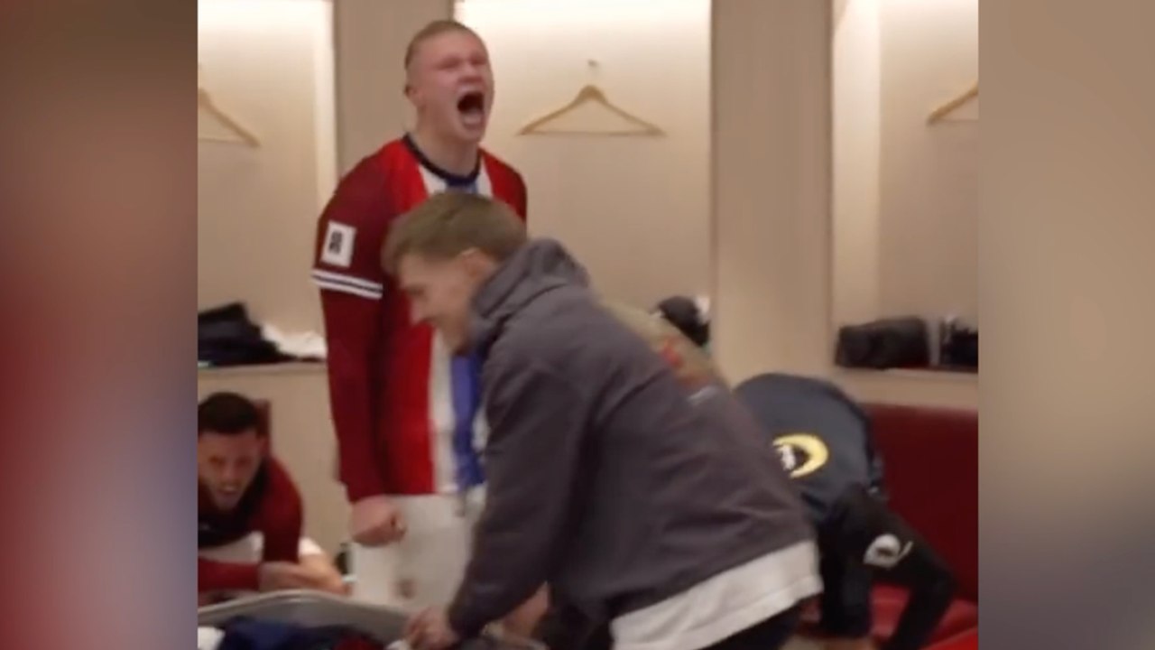 Haaland schreit, Ödegaard trommelt: Norwegens Kabine wird zur Partyhochburg