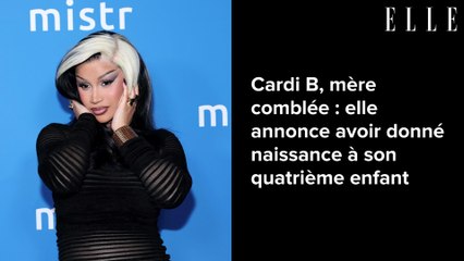 Cardi B, mère comblée : elle annonce avoir donné naissance à son quatrième enfant