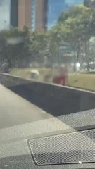 Drogas ao ar livre e fogo em cabos: avenida ACM é tomada por andarilhos à luz do dia; assista