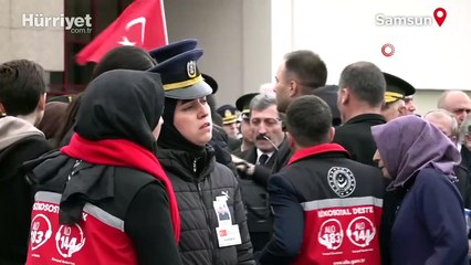 Şehit Emre Altınok'a acı veda: Şehit ağabeyini asker selamıyla karşıladı!