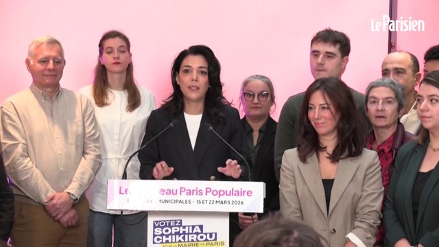 L'Insoumise Sophia Chikirou se lance dans la course à la mairie de Paris