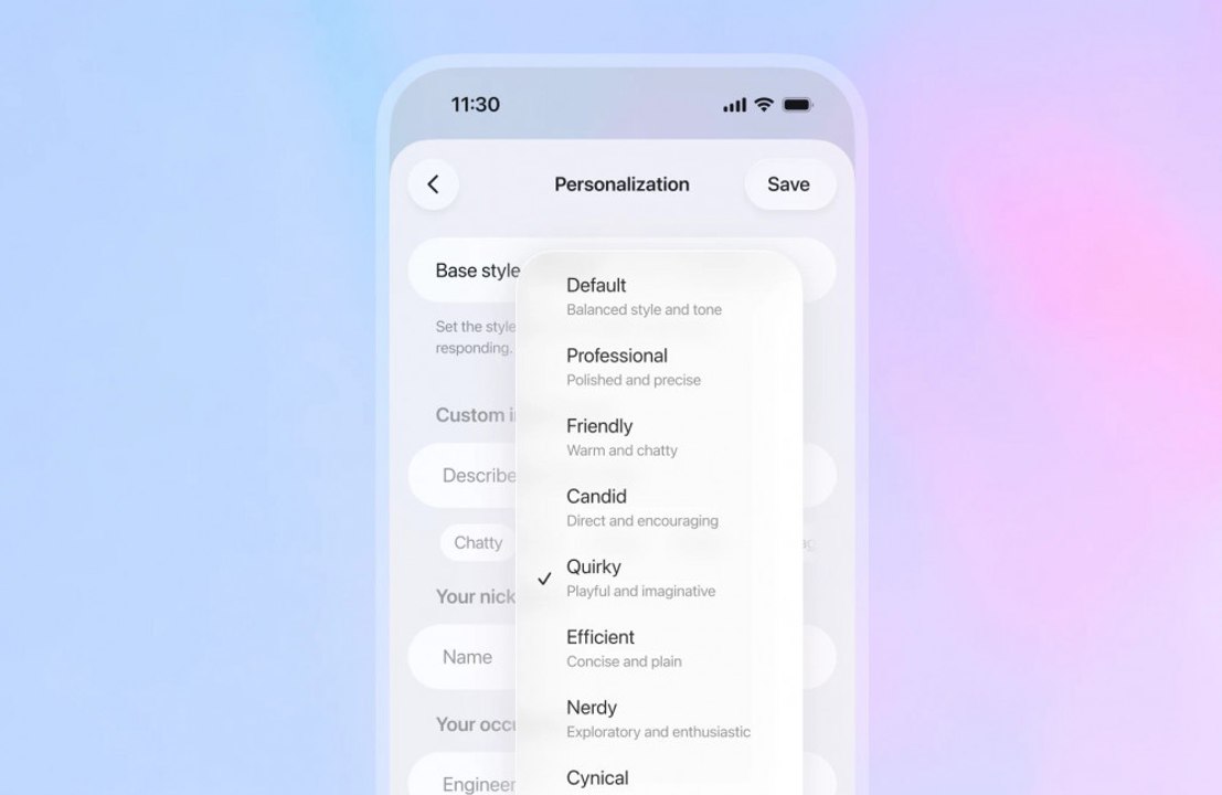 OpenAI unveils new GPT-5.1 features, including new ‘personality’ options