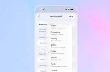 OpenAI unveils new GPT-5.1 features, including new ‘personality’ options