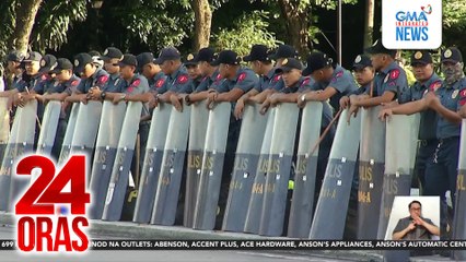 Mahigit 16,000 pulis, ide-deploy sa mga rally; prosecutors, itatalaga ng DOJ kung magkagulo | 24 Oras