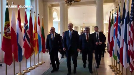 TBMM Başkanı Kurtulmuş, NATO Parlamento Başkanları Zirvesi için Brüksel'de