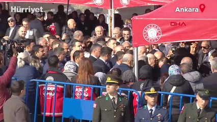 Şehit 3 askerimiz, Ankara'da son yolculuklarına uğurlandı