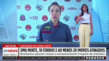 Capitã dos Bombeiros detalha explosão no Tatuapé (SP) que deixou um morto
